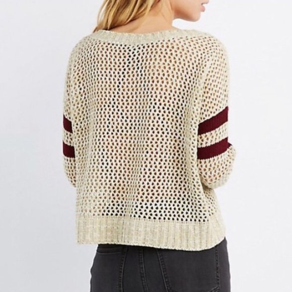 Striped Knit Sweater - Picture 2 of 8